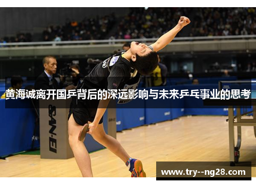 黄海诚离开国乒背后的深远影响与未来乒乓事业的思考